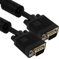 Insulated Standard Monitor Cable (Coaxial SVGA male-male) cable